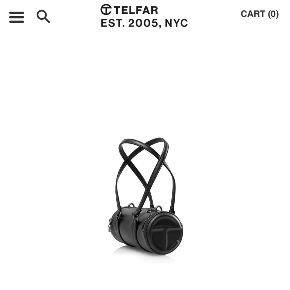 Telfar Small Duffle - Black